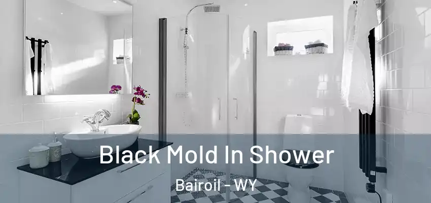  Black Mold In Shower Bairoil - WY