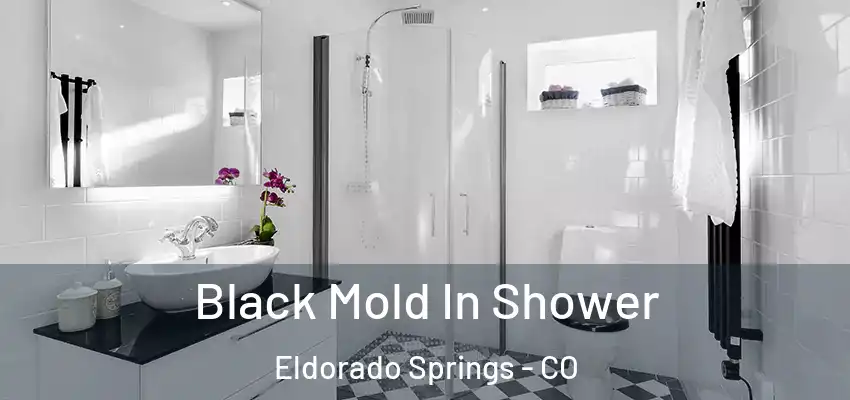 Black Mold In Shower Eldorado Springs - CO