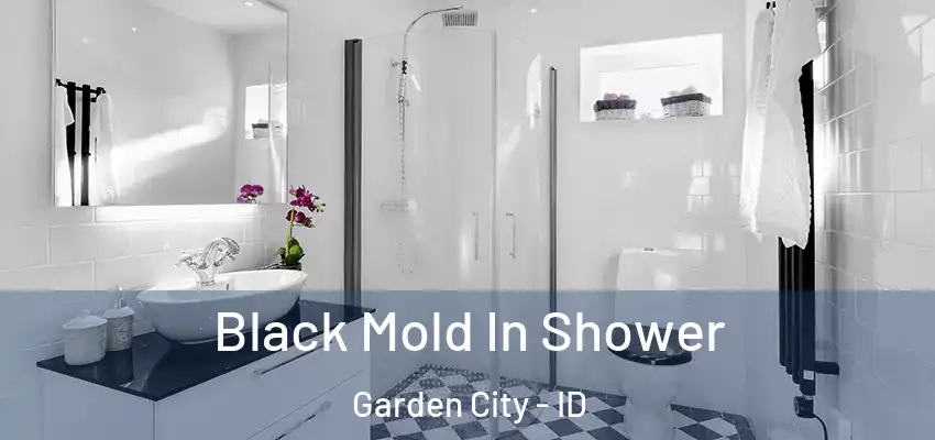 Black Mold In Shower Garden City - ID