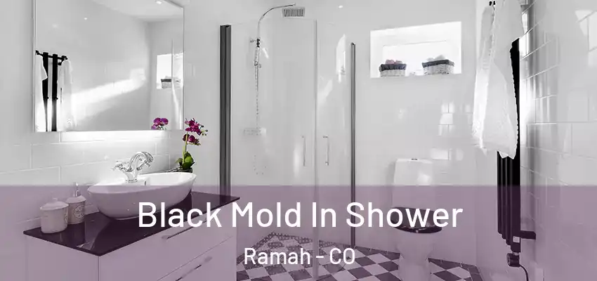  Black Mold In Shower Ramah - CO