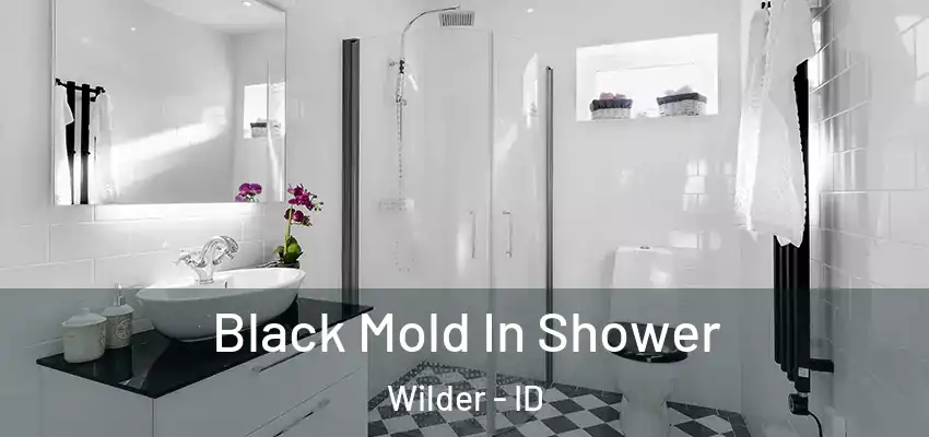  Black Mold In Shower Wilder - ID