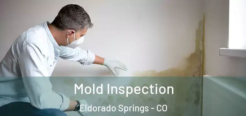 Mold Inspection Eldorado Springs - CO