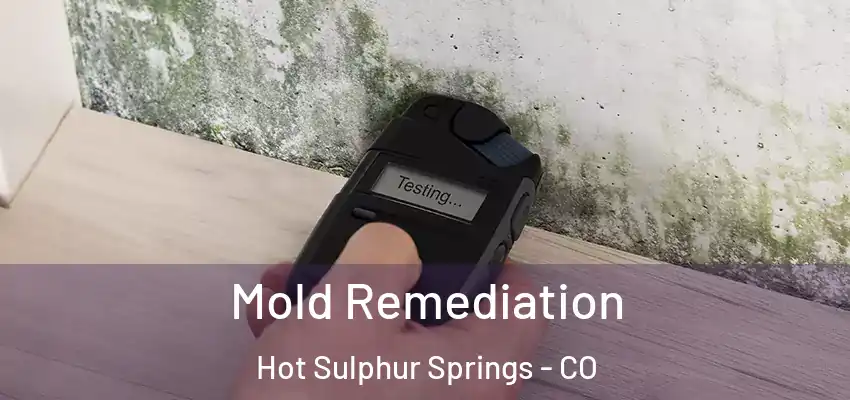  Mold Remediation Hot Sulphur Springs - CO